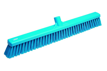 Floor Broom Soft-Stiff Combo Blue